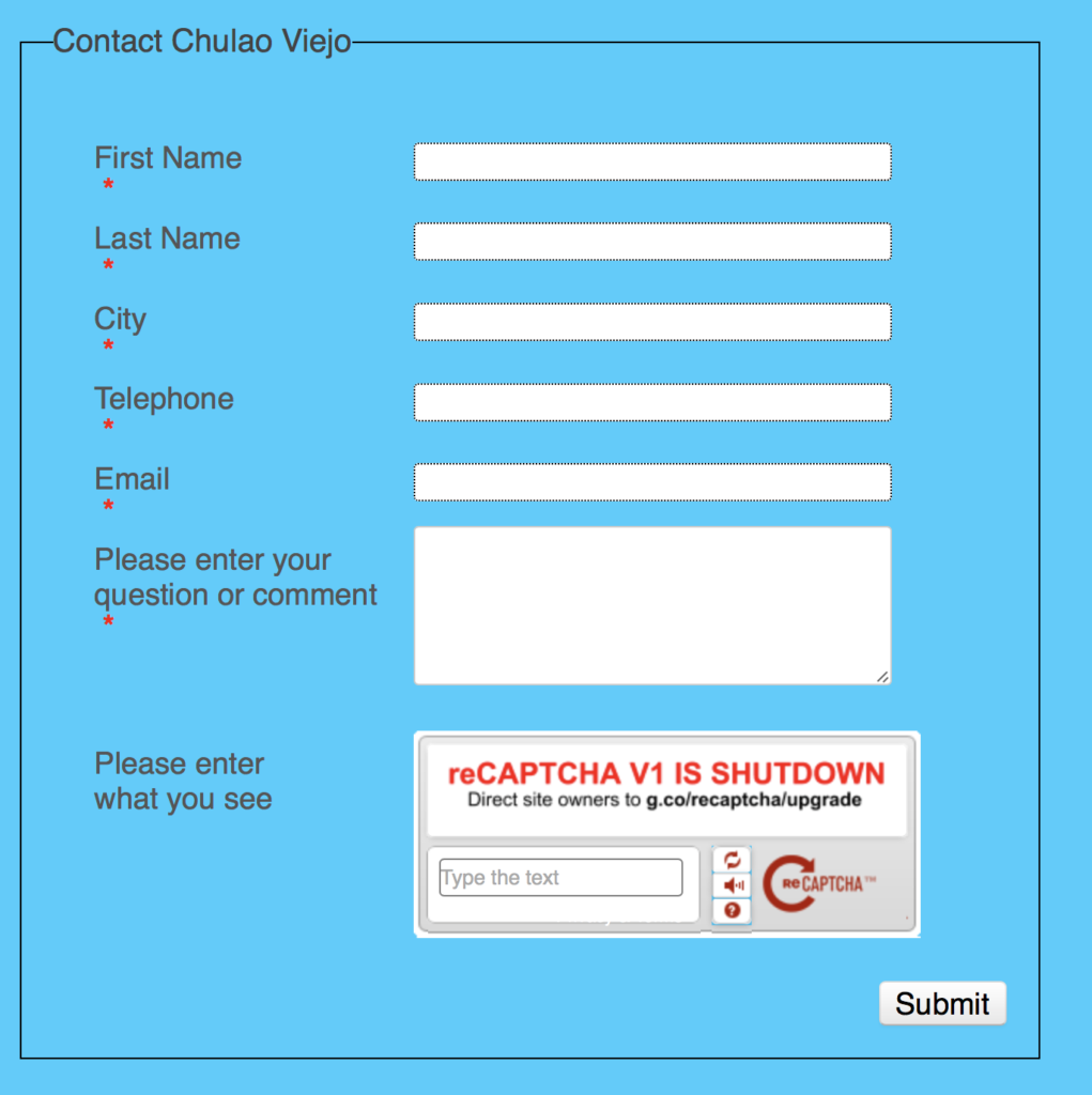 old contact
